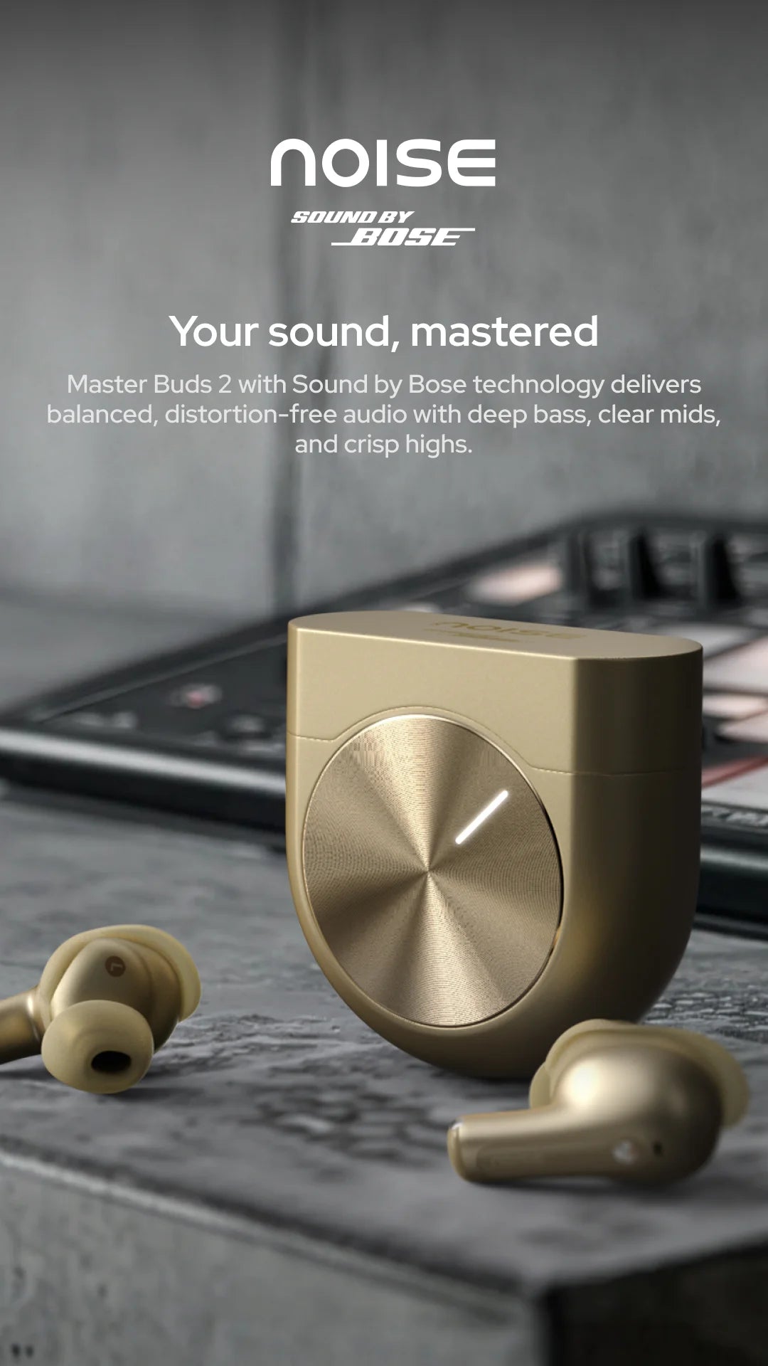 Noise Master Buds 2 with Sound by Bose | Available Now – Noise US